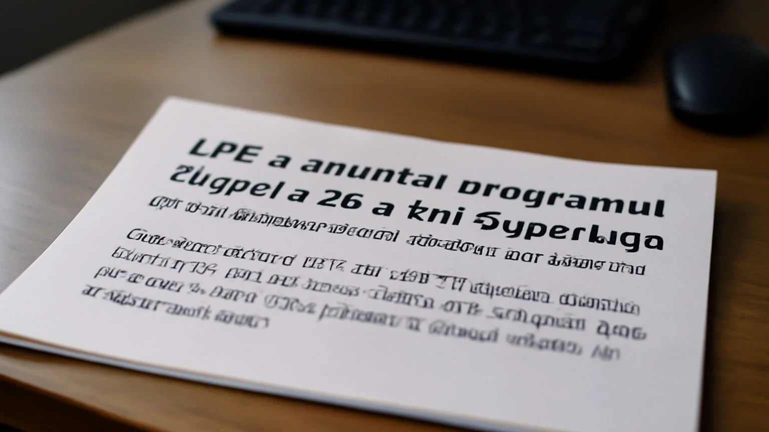 LPF a anunțat programul etapei a 23-a din SuperLiga (publicat 8–9 ianuarie 2026; preluări 9–10 ianuarie)