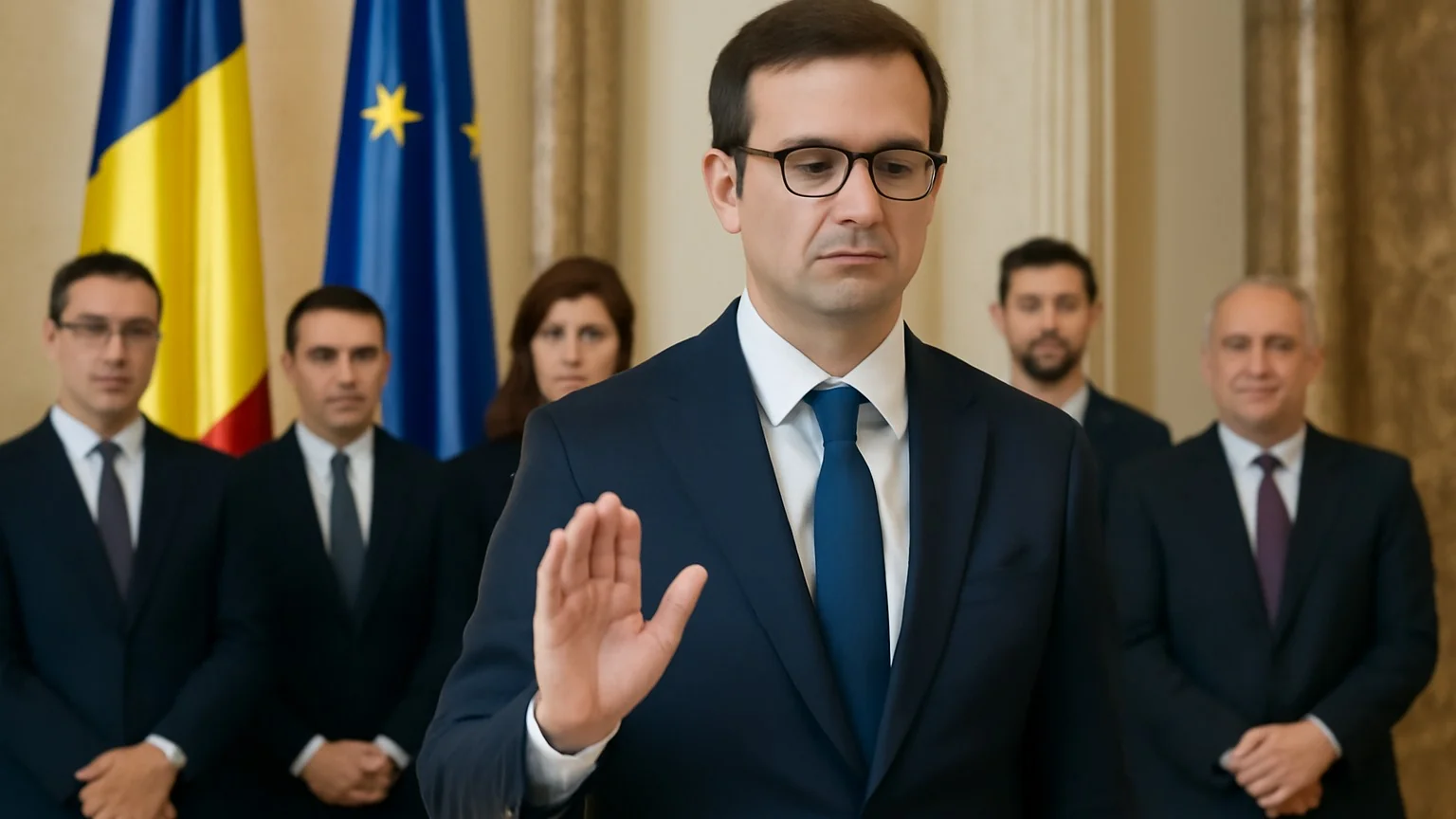 Luca Niculescu, învestit prim‑ministru; cabinetul Niculescu a depus jurământul la Cotroceni