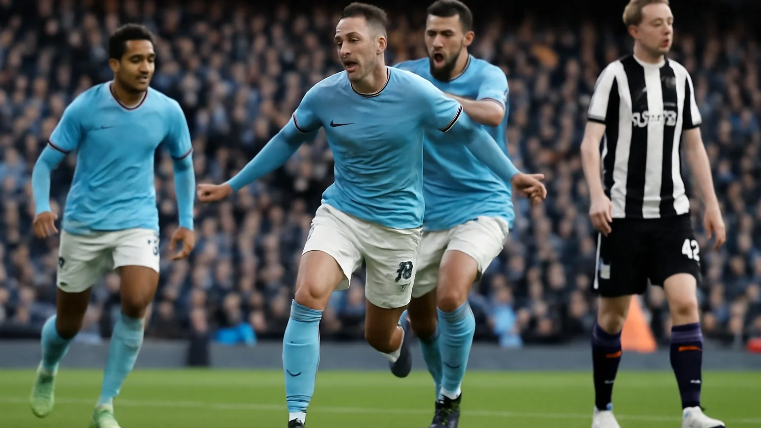 Manchester City se apropie de finala Carabao Cup după manşa secundă cu Newcastle (raportări inițiale)