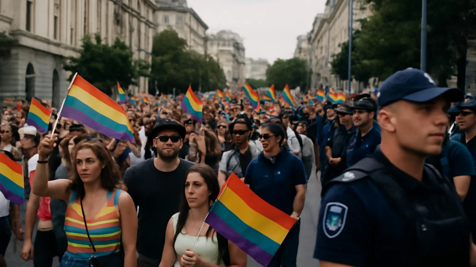 Marșul Bucharest Pride 2026: mii de participanți la Calea Victoriei, sâmbătă, 13 iunie