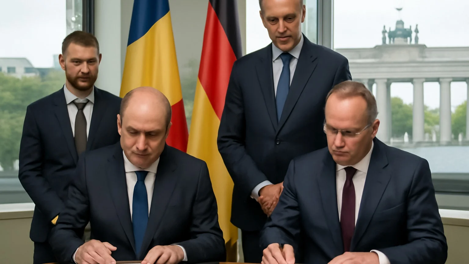 Memorandum de cooperare în domeniul apărării semnat la Berlin între România și Germania