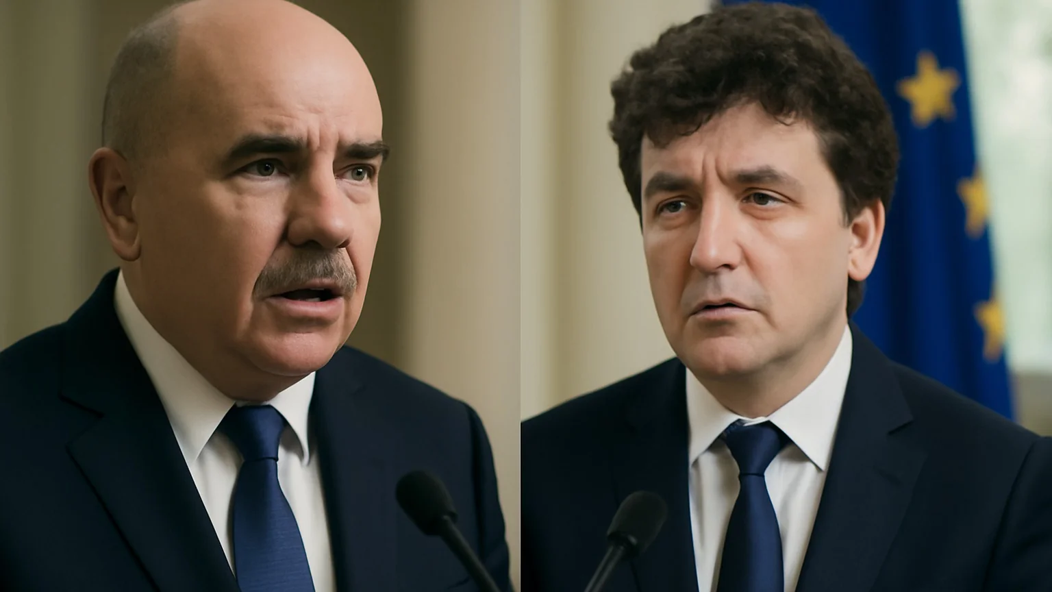Mesaje politice de Ziua Europei: premierul interimar Ilie Bolojan și președintele Nicușor Dan au poziții contrastante