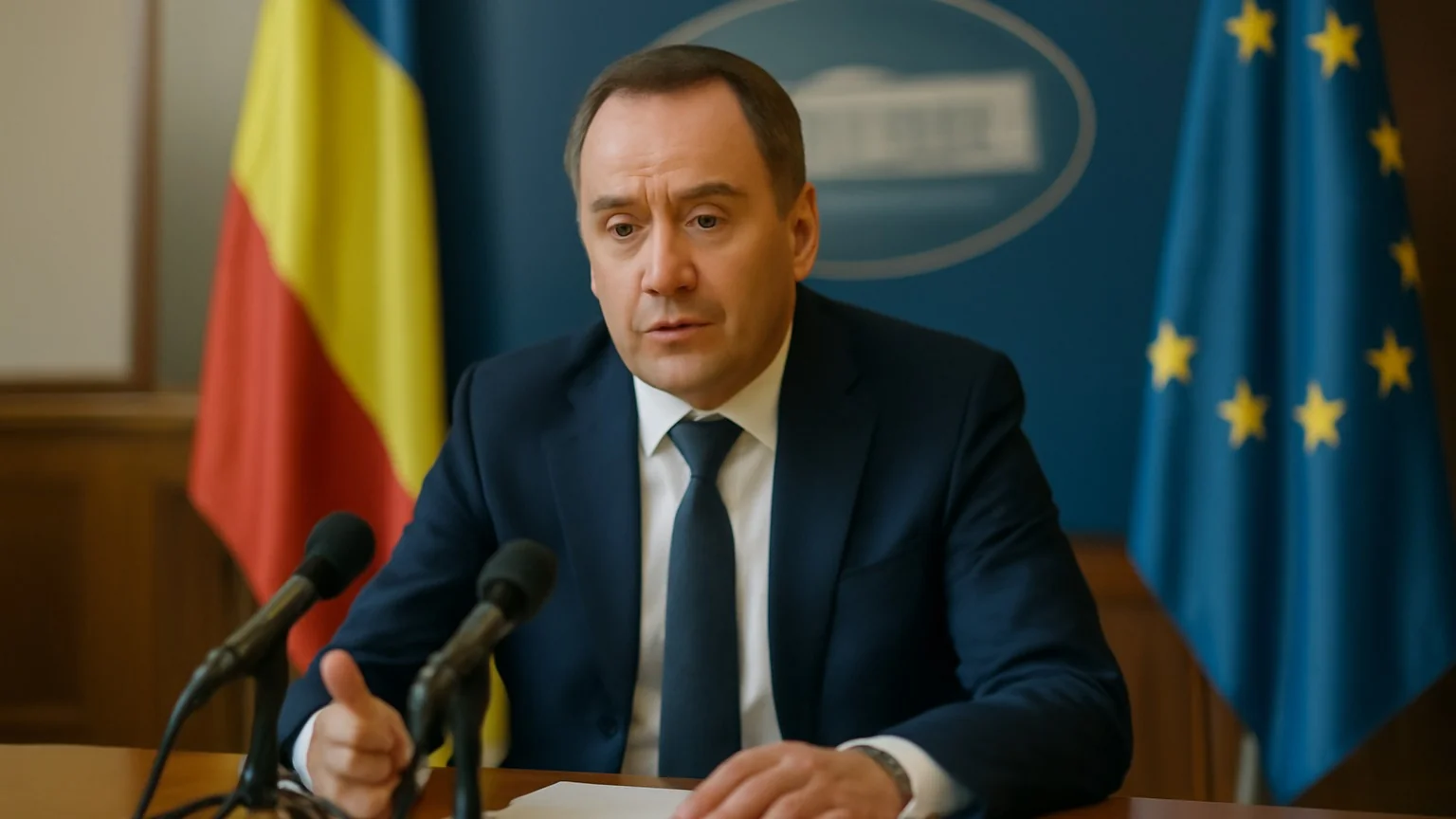 Ministrul Finanțelor Nazare anunță pachet de măsuri punctuale de sprijin pentru firme (conferință, 5 februarie 2026)