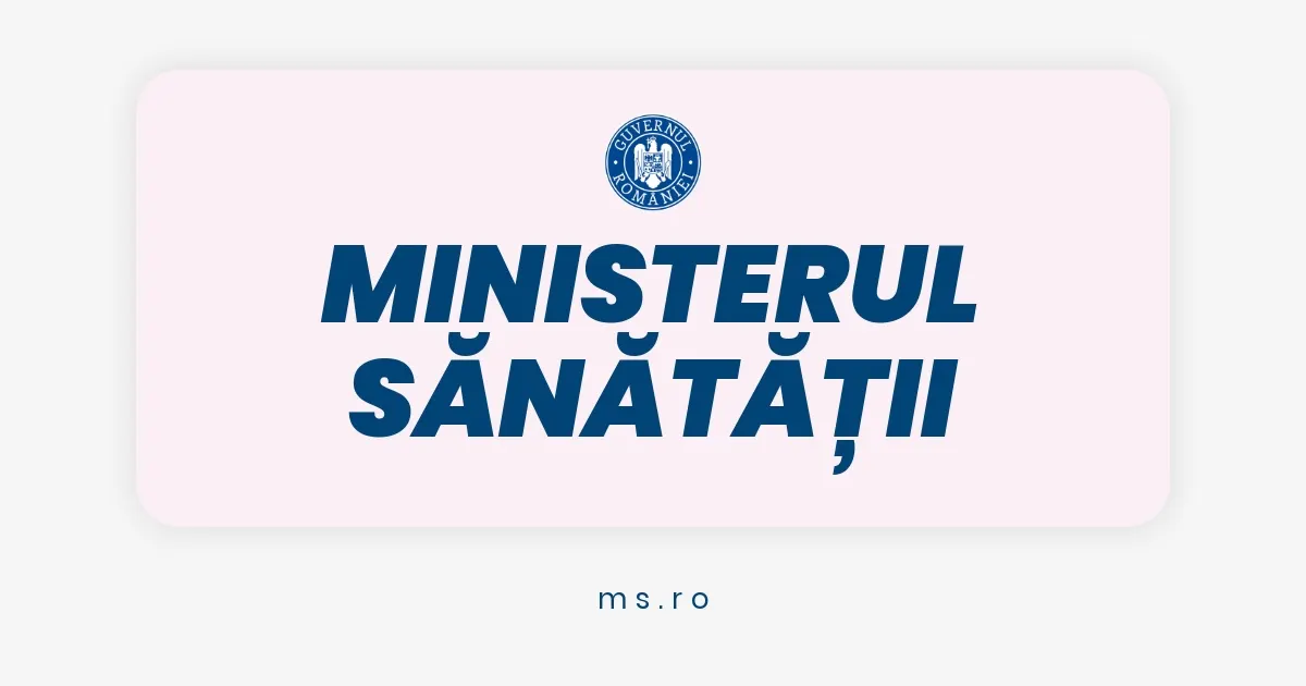 MS, ARPIM și APMGR: stocuri și raportare săptămânală pentru medicamentele din spitale