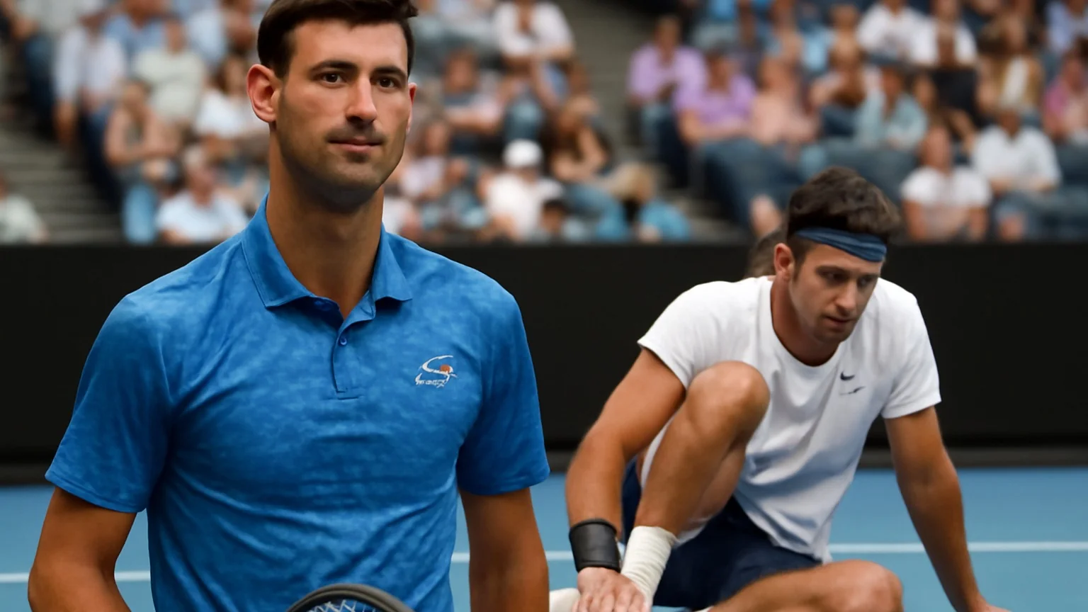 Novak Djokovic avansează în semifinalele Australian Open după abandonul lui Lorenzo Musetti