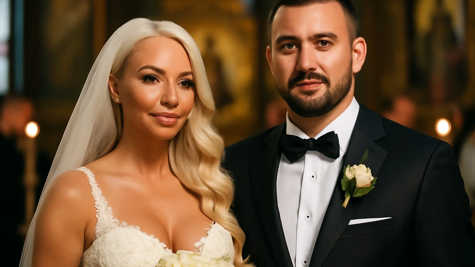 Nuntă în showbizul românesc: Simona Trașcă și Marian Buzilă au avut cununia religioasă (raportat astăzi)