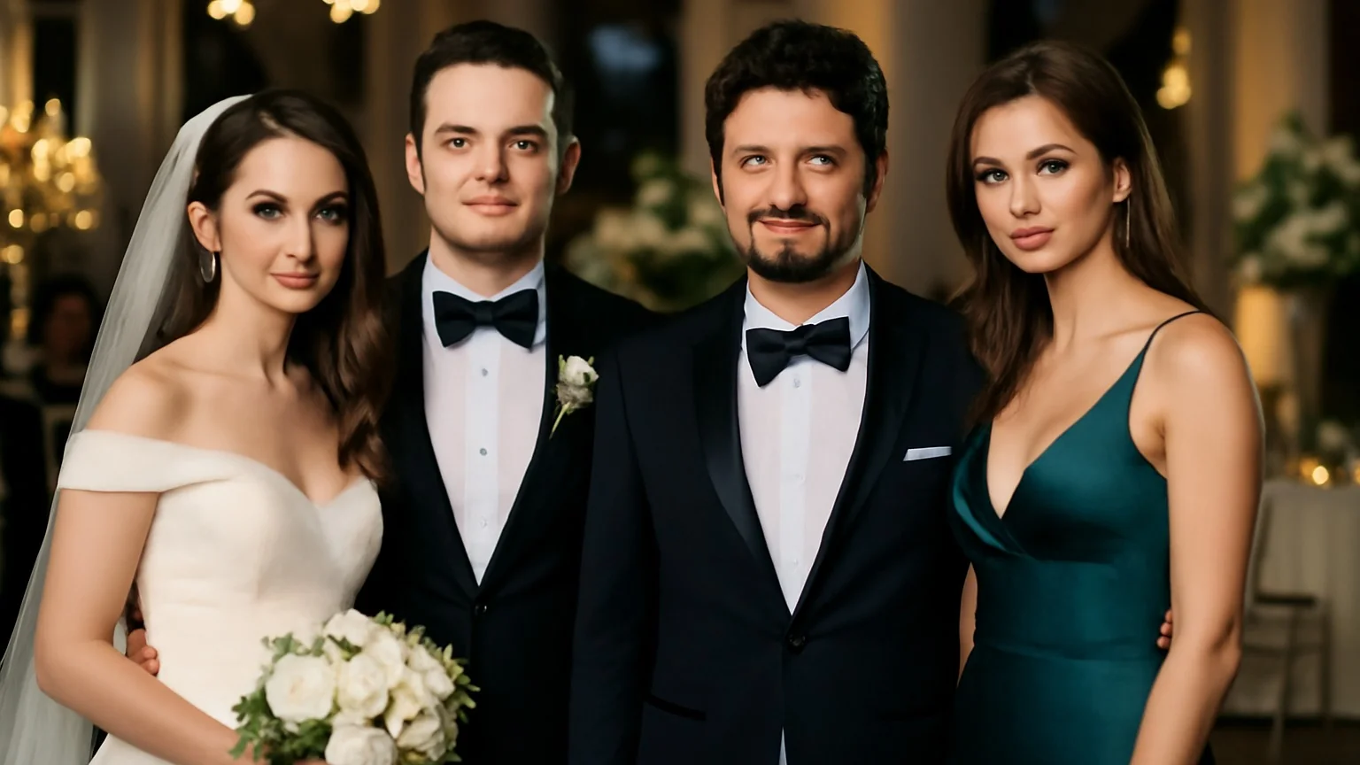 Nuntă la Palatul Știrbey: Marius Moga, naș la ceremonia cu baronese și conți