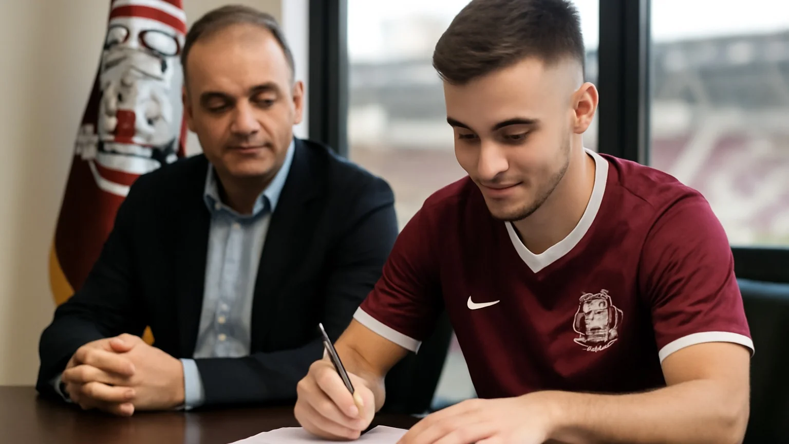 Olimpiu Moruțan semnează cu Rapid — contract pe 1,5 ani, al patrulea transfer al iernii pentru Giulești