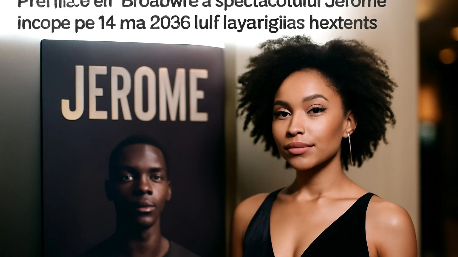 Premiera off‑Broadway a spectacolului „Jerome” începe pe 14 mai 2026 la Playwrights Horizons