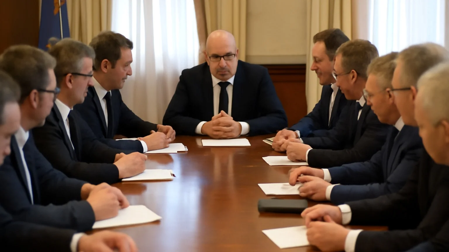 Premierul Ilie Bolojan discută reforma administraţiei şi pregătirea bugetului cu primari de municipii