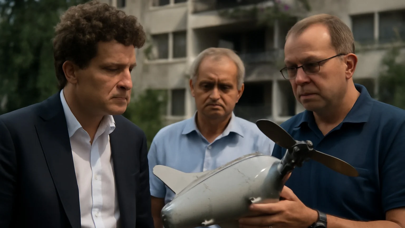 Președintele Nicușor Dan: drona care a lovit un bloc din Galați este de tipul rus Geran‑2
