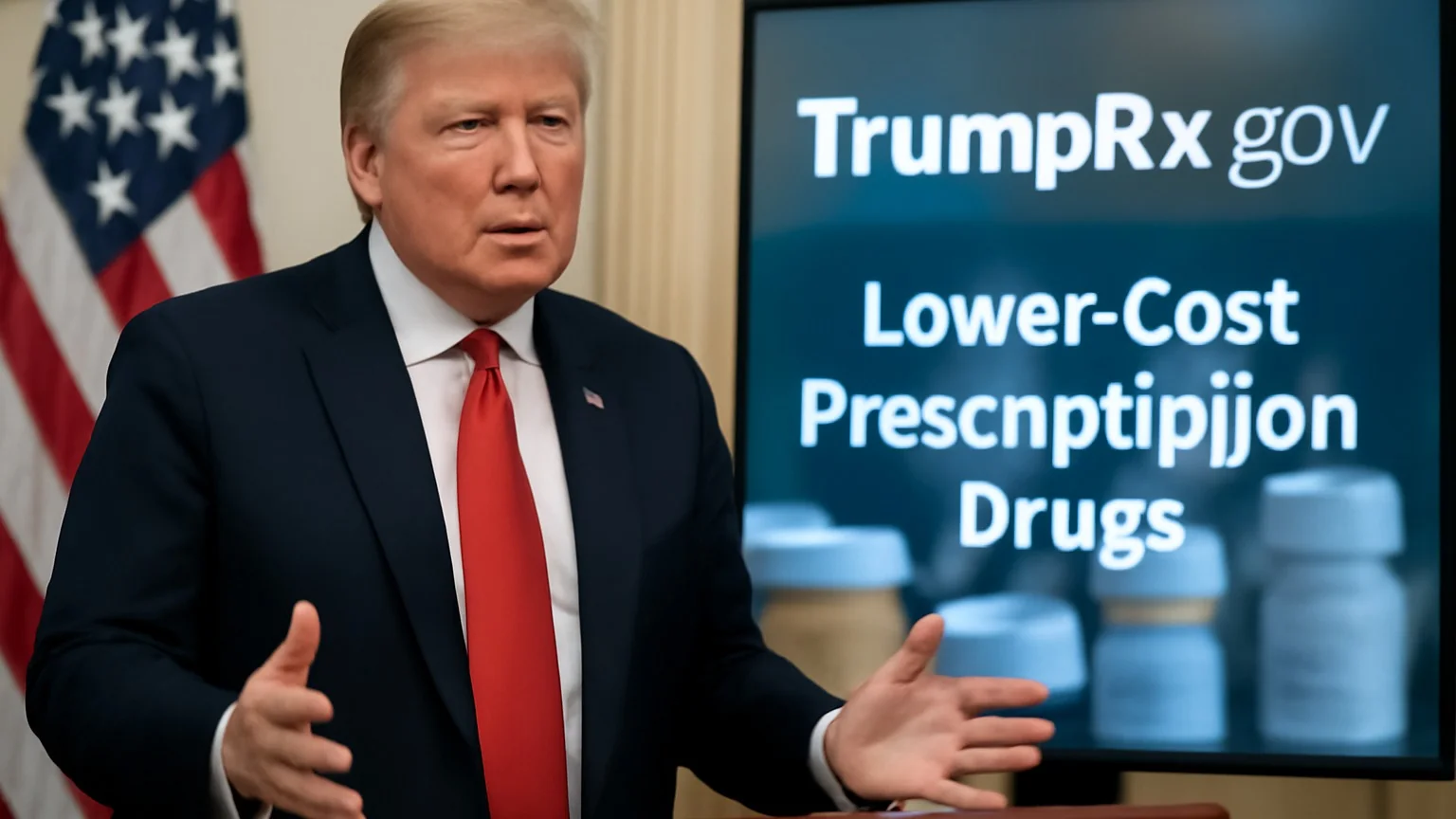 Președintele SUA lansează site‑ul TrumpRx.gov pentru medicamente cu preț redus; reacții pe piețele farmaceutice