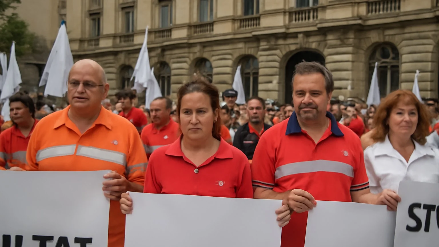 Protest național al angajaților serviciilor publice de ambulanță — manifestație în fața Ministerului Sănătății (11 iunie)