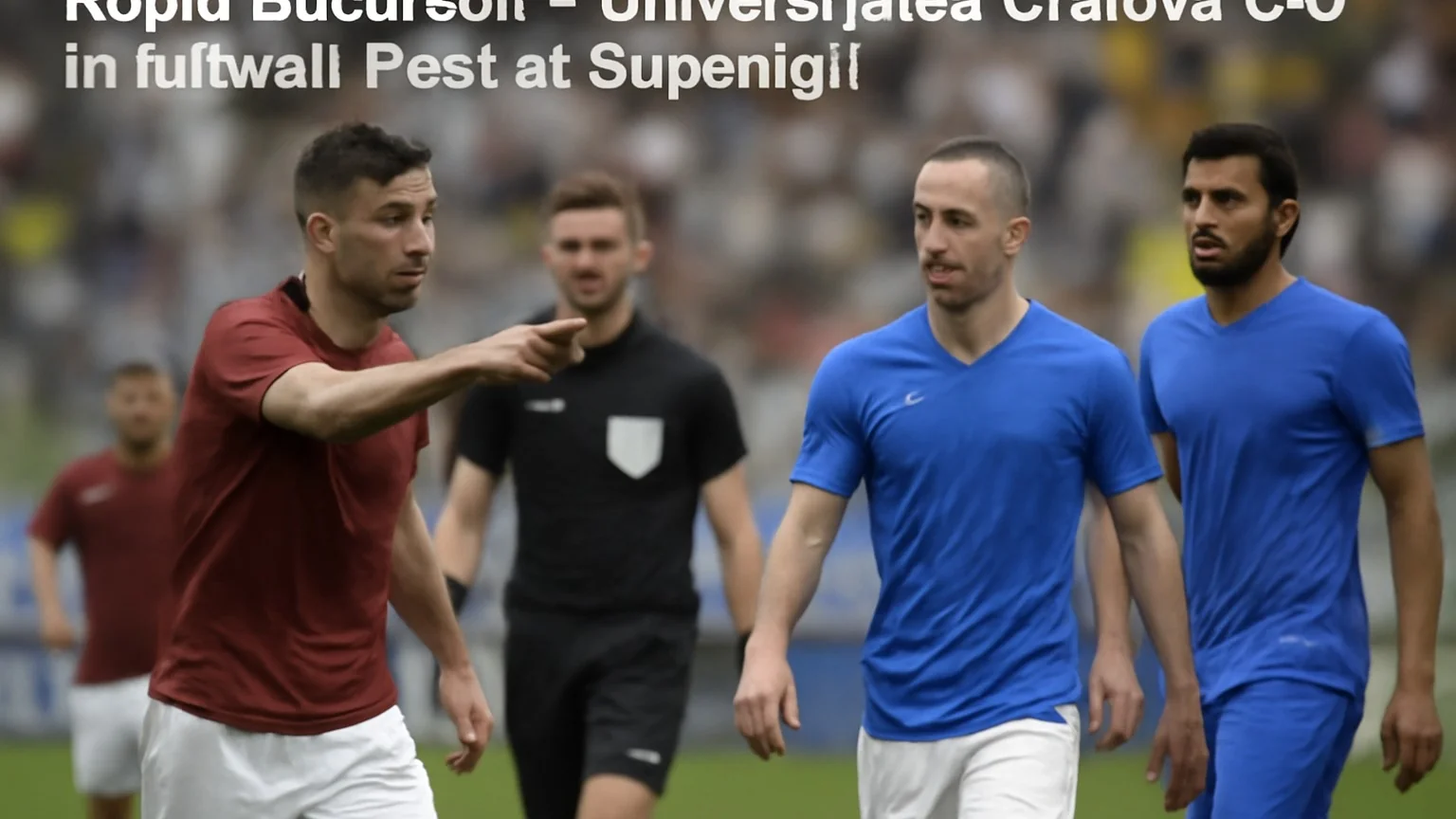 Rapid Bucureşti – Universitatea Craiova 0-0 în ultimul meci al Superligii