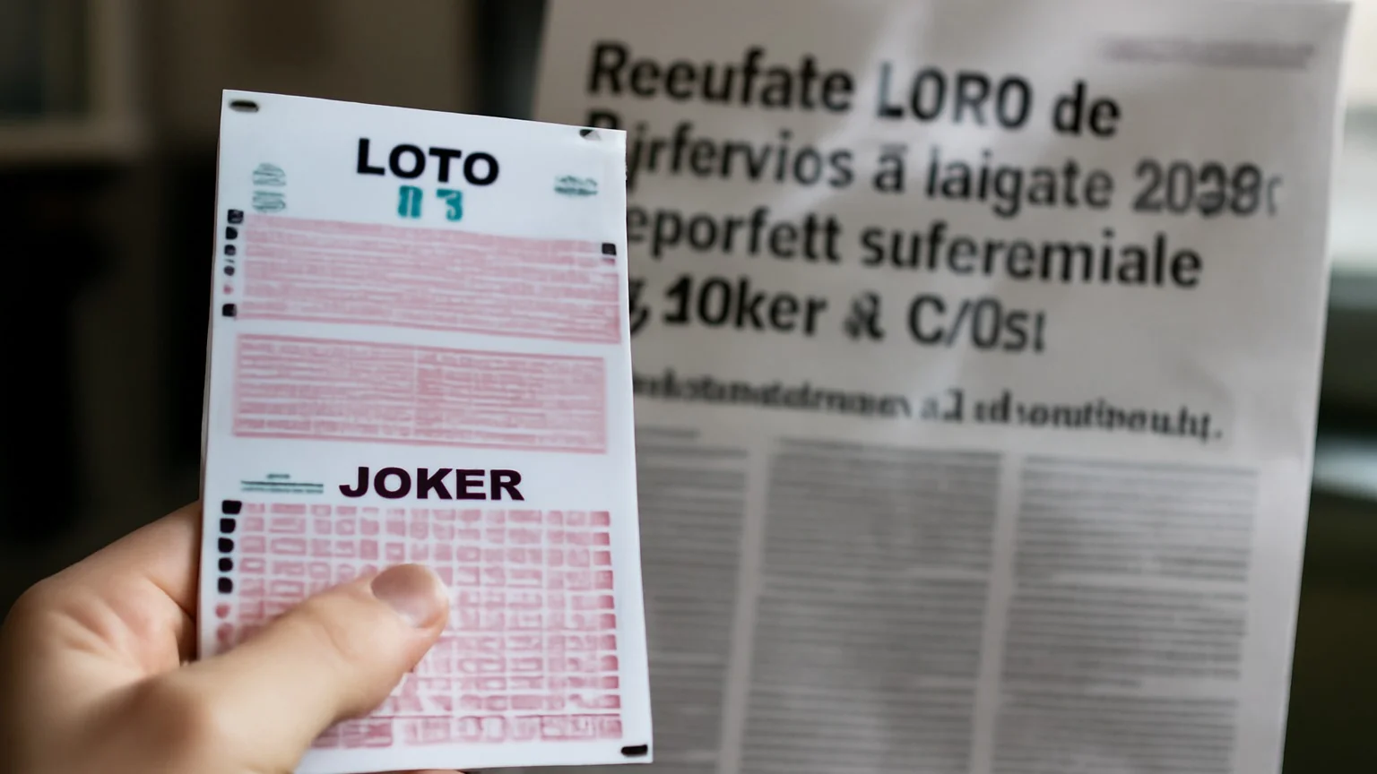 Rezultate LOTO de duminică, 4 ianuarie 2026: reporturi substanțiale la Joker și 6/49