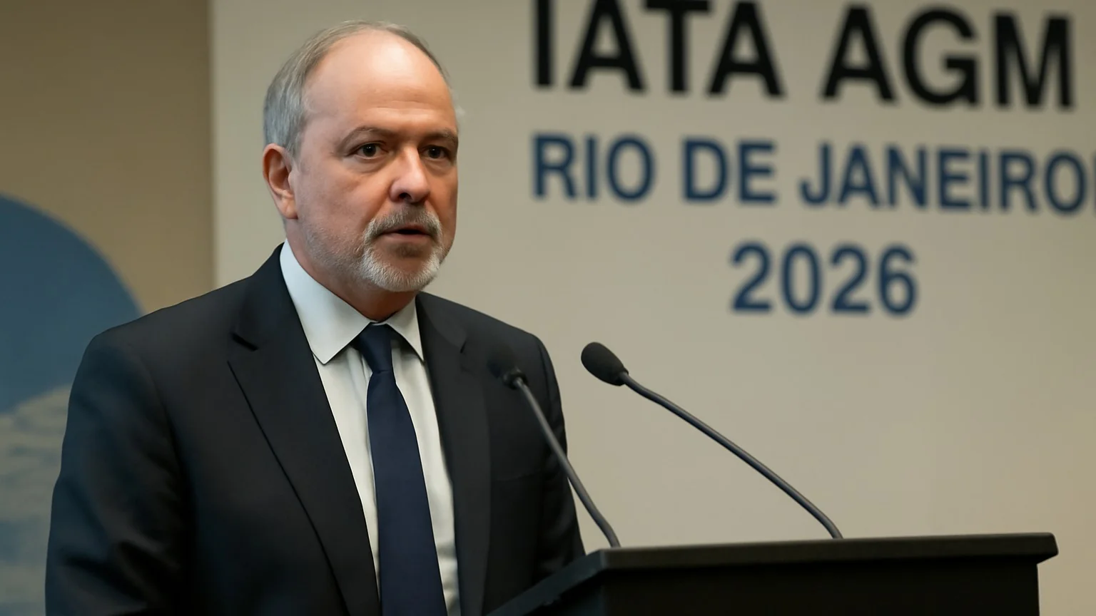 Roberto Alvo preia președinția IATA la AGM‑ul din Rio de Janeiro — 8 iunie 2026