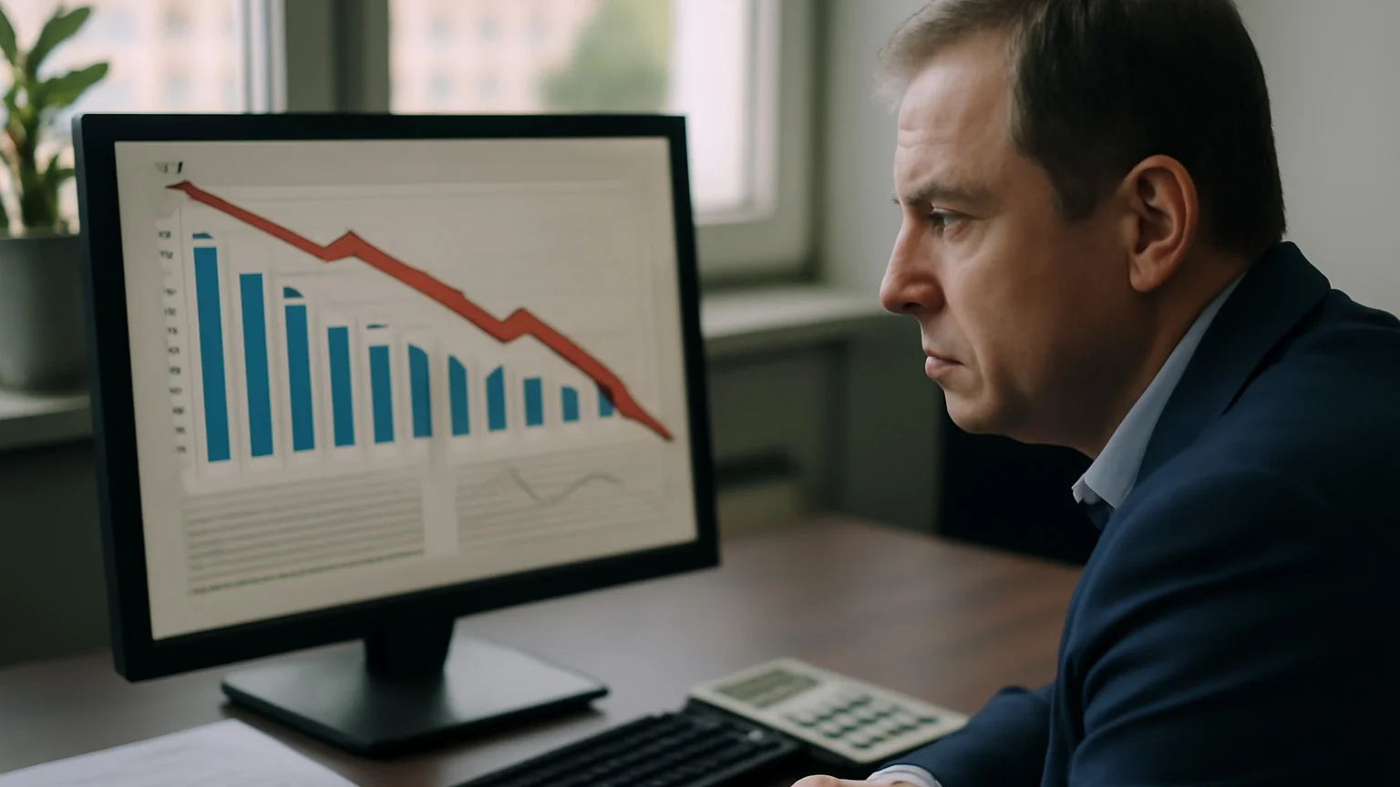 Scădere economică: PIB-ul României în T1 2026 — date provizorii INS arată contracție față de T1 2025