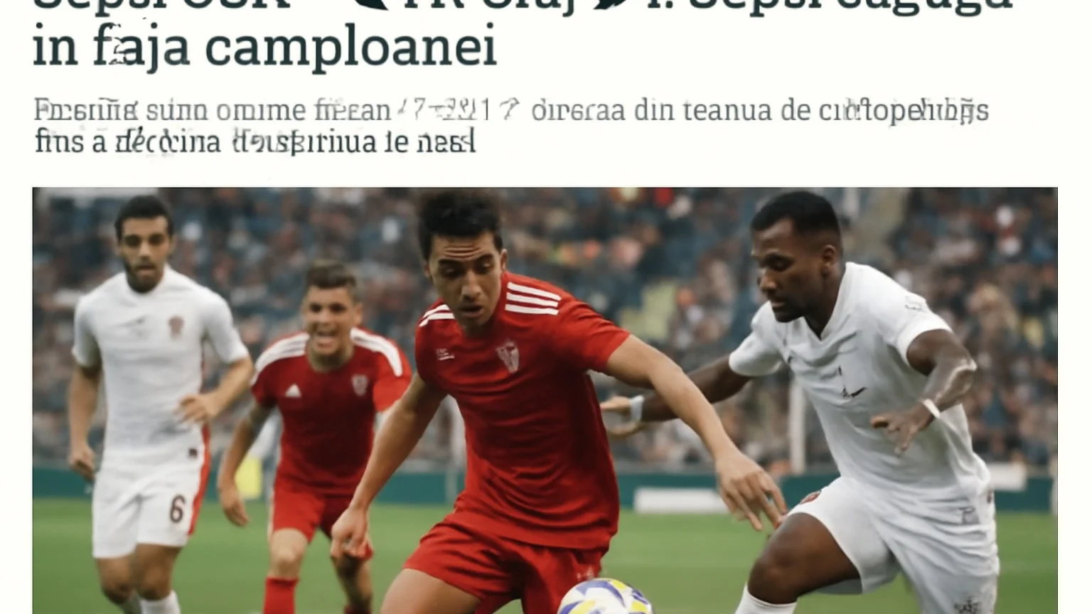 Sepsi OSK — CFR Cluj 3–1: Sepsi câștigă în faţa campioanei