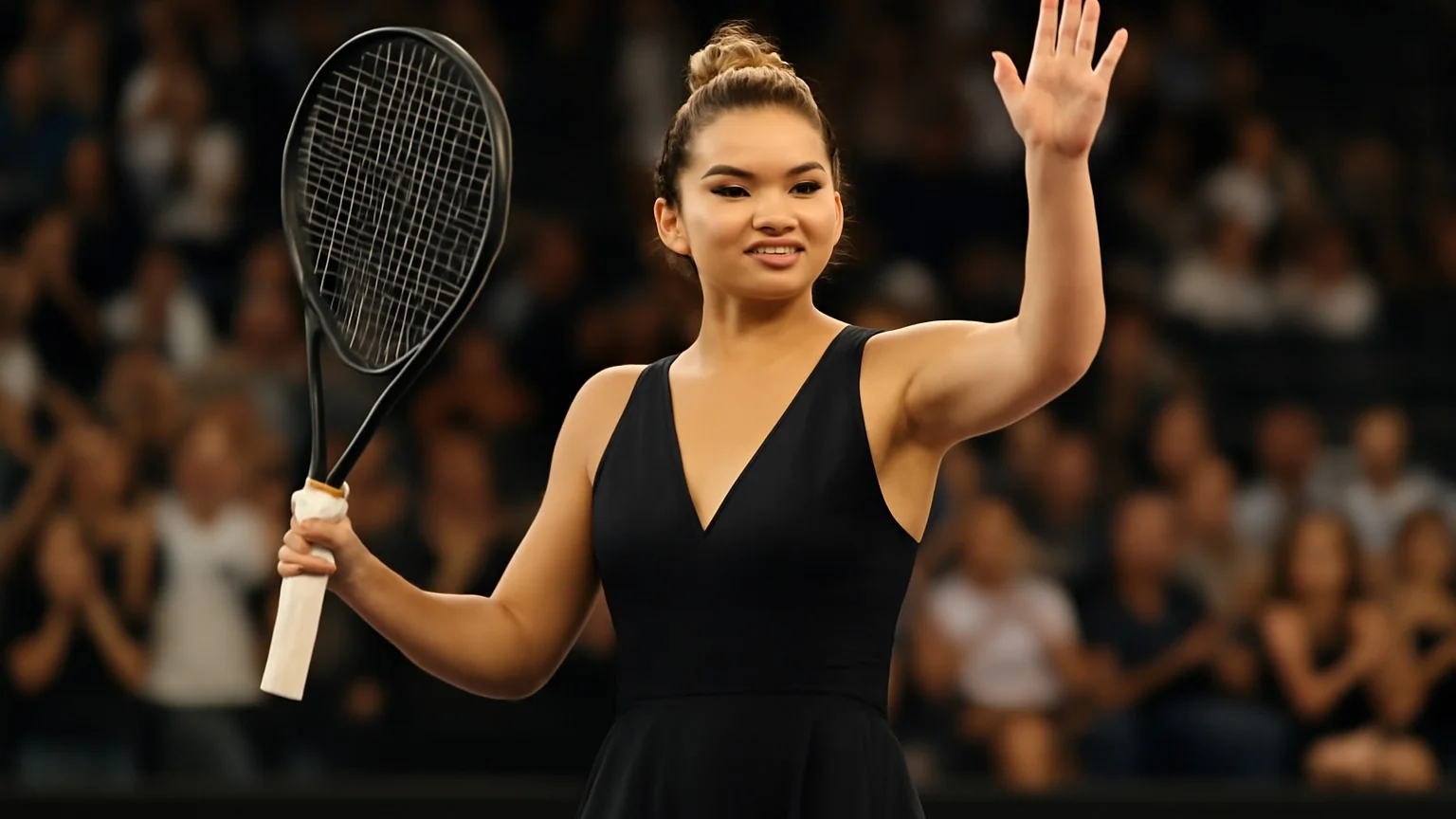 Simona Halep și-a susținut meciul oficial de retragere la Cluj-Napoca