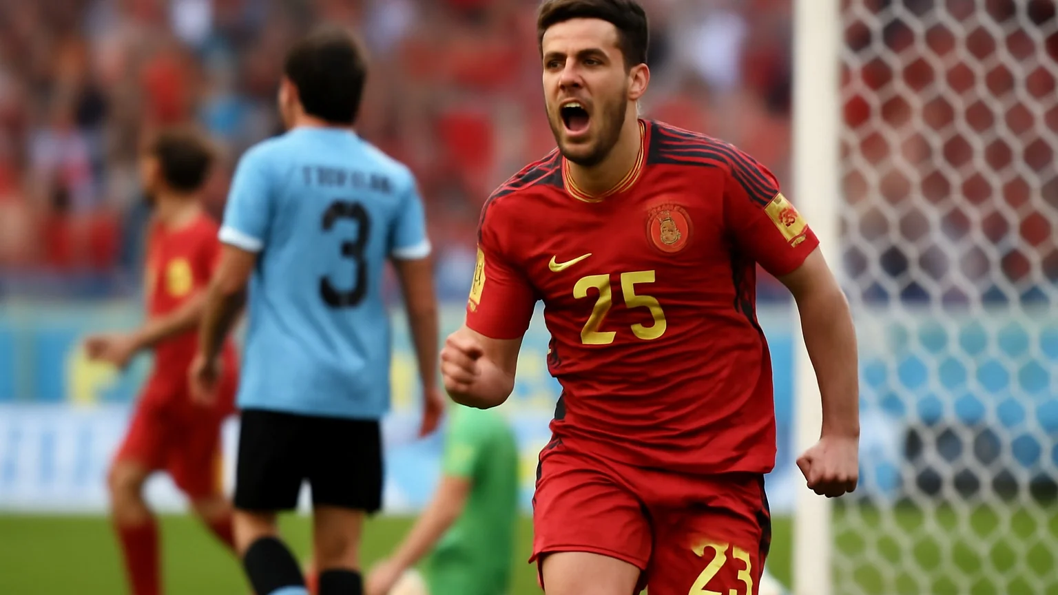 Spania — Uruguay 1-0: Spania în optimile Cupei Mondiale 2026 după golul lui Alex Baena (27 iunie 2026)