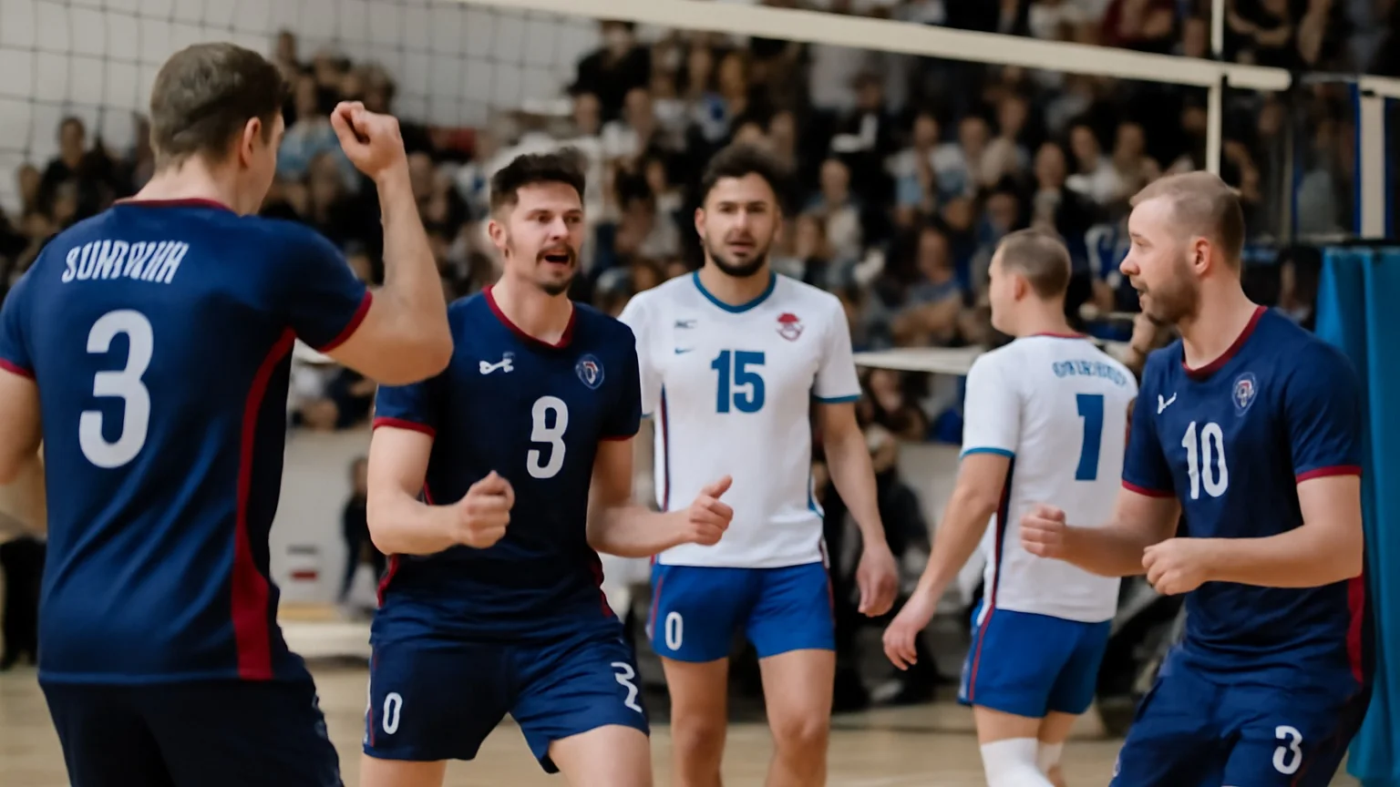 Steaua Bucureşti egalează în „finala mică” la volei masculin cu SCM Zalău (10 mai 2026)