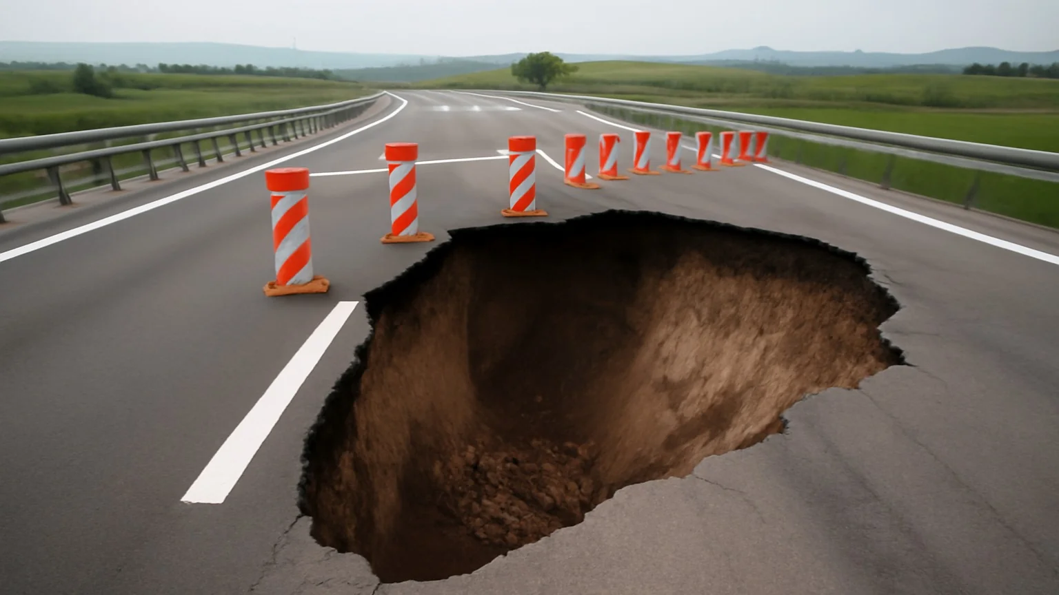 Surpare pe Autostrada A10 Sebeș–Turda: tronson închis, CNAIR solicitat să raporteze (A10 Sebeș-Turda surpat; închidere circulație; 6 iulie 2026)