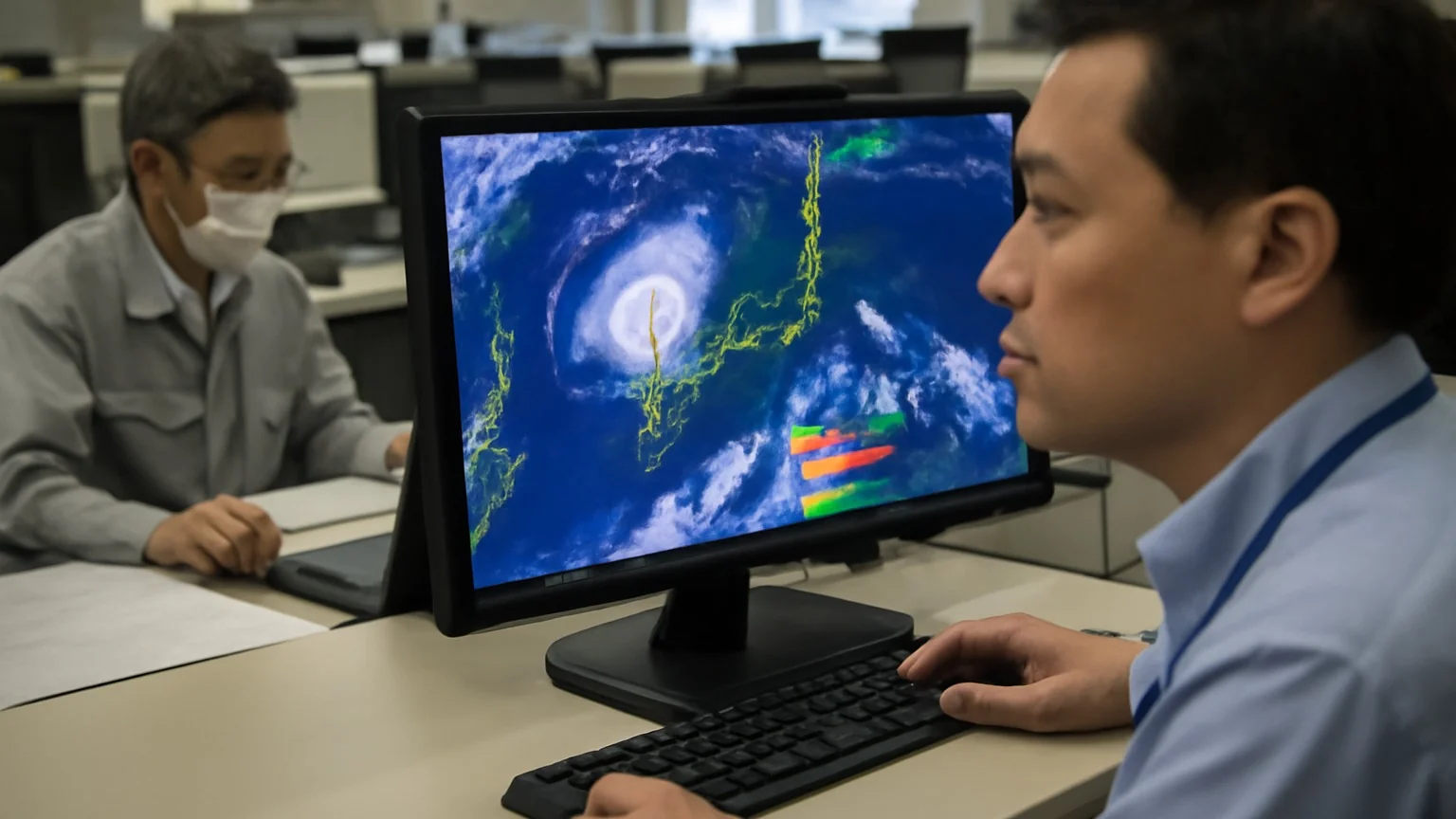 Taifunul Dujuan se apropie de coasta de est a Japoniei; autorităţile emit avertizări pentru inundaţii şi alunecări de teren