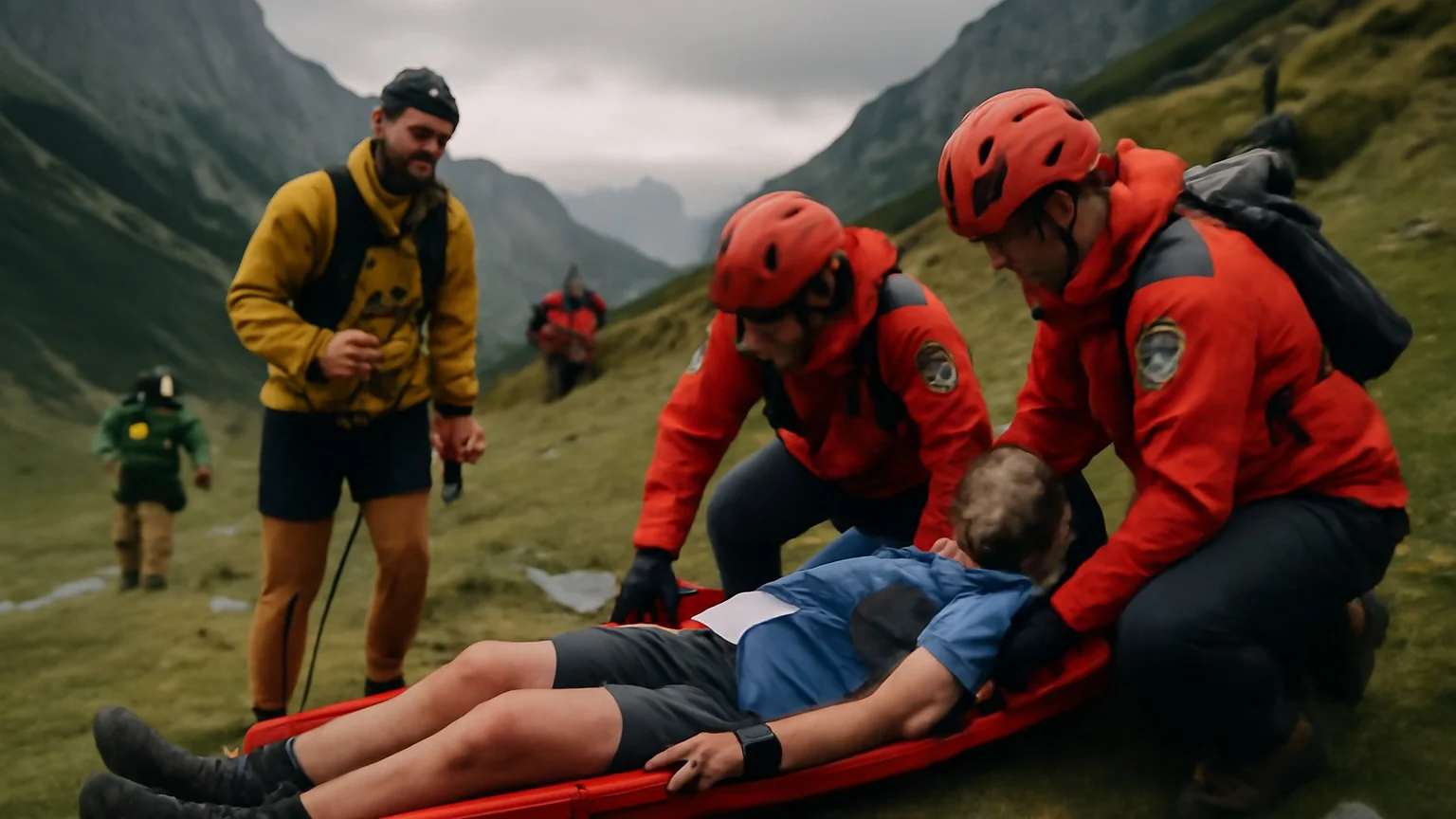 Transylvania 100: intervenţii Salvamont după accidente pe traseu (Munţii Bucegi, 23 mai 2026)