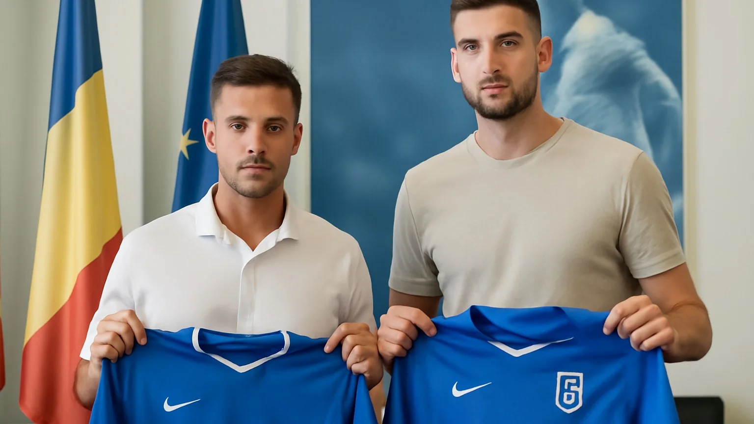 Universitatea Craiova anunţă două transferuri: Joao Lameira şi Baptiste Roux