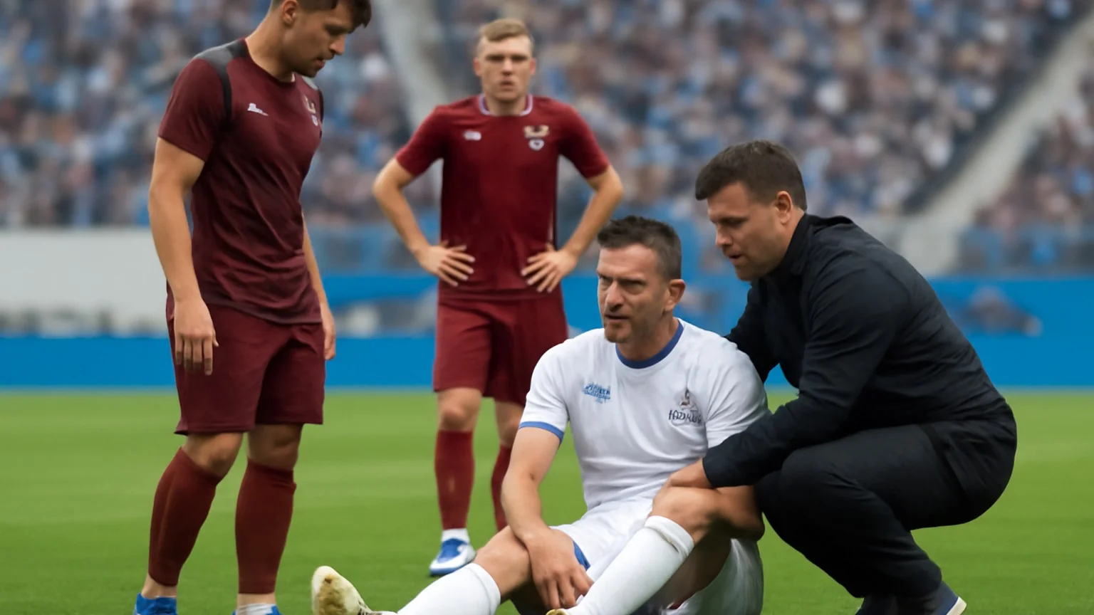 Universitatea Craiova – FC Voluntari 3‑1: Adrian Rus s‑a accidentat și a fost înlocuit în minutul 20; evoluția leziunii este incertă
