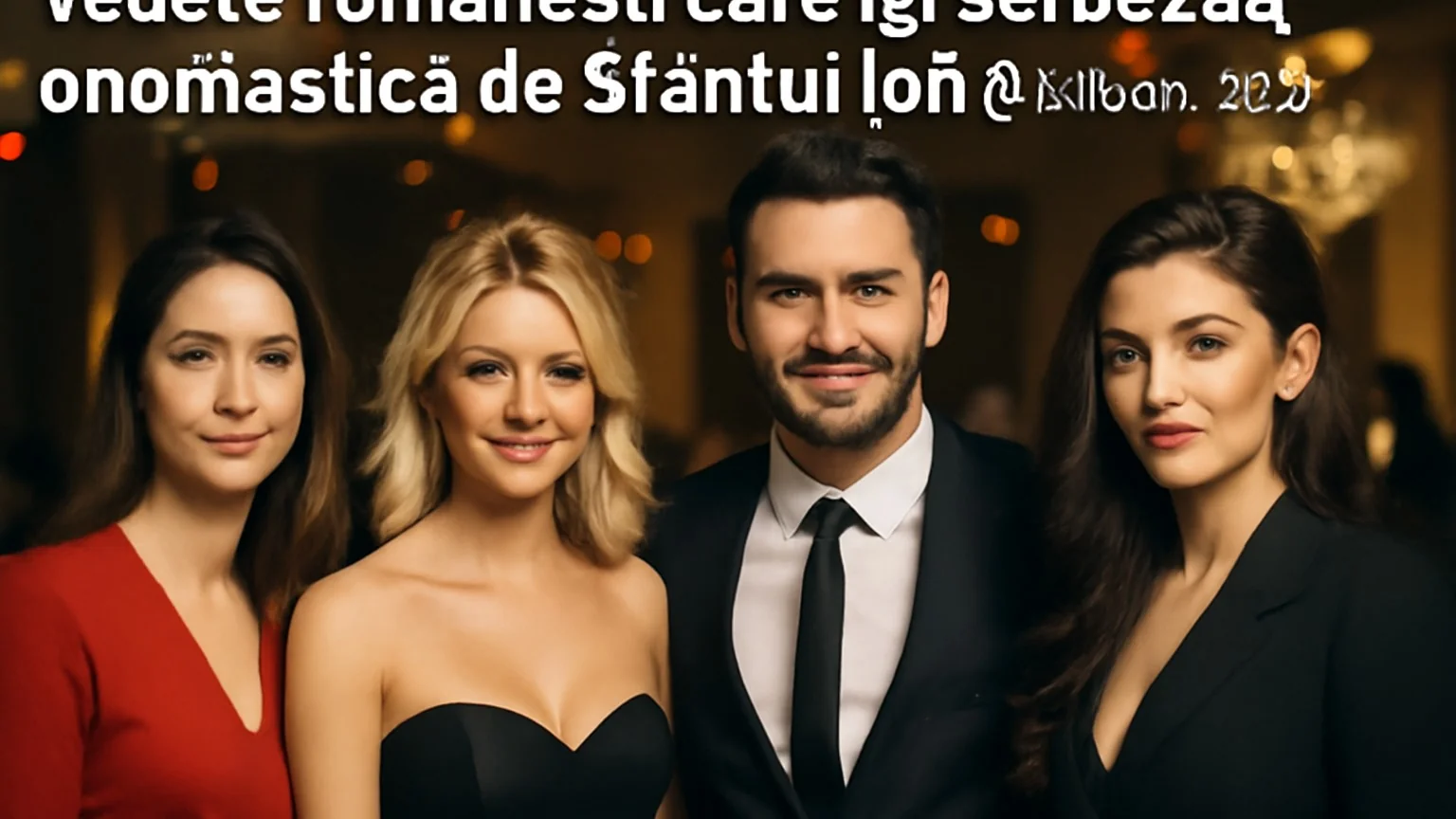 Vedete românești care își serbează onomastica de Sfântul Ion (7 ianuarie 2026)