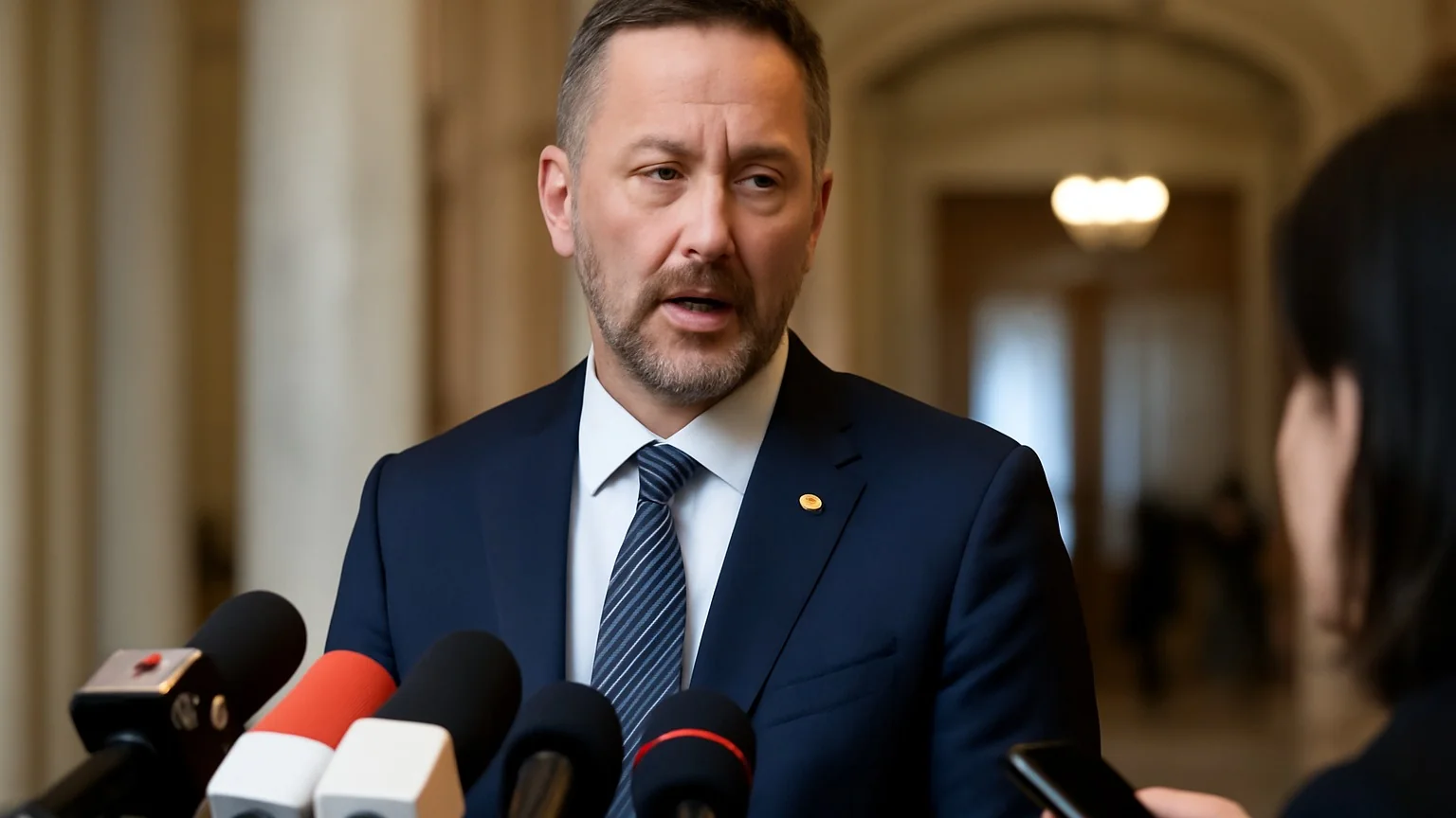 Vicepremierul Tánczos Barna avertizează: UDMR nu va susţine un guvern în care intră AUR (Bucureşti, 24 mai 2026)