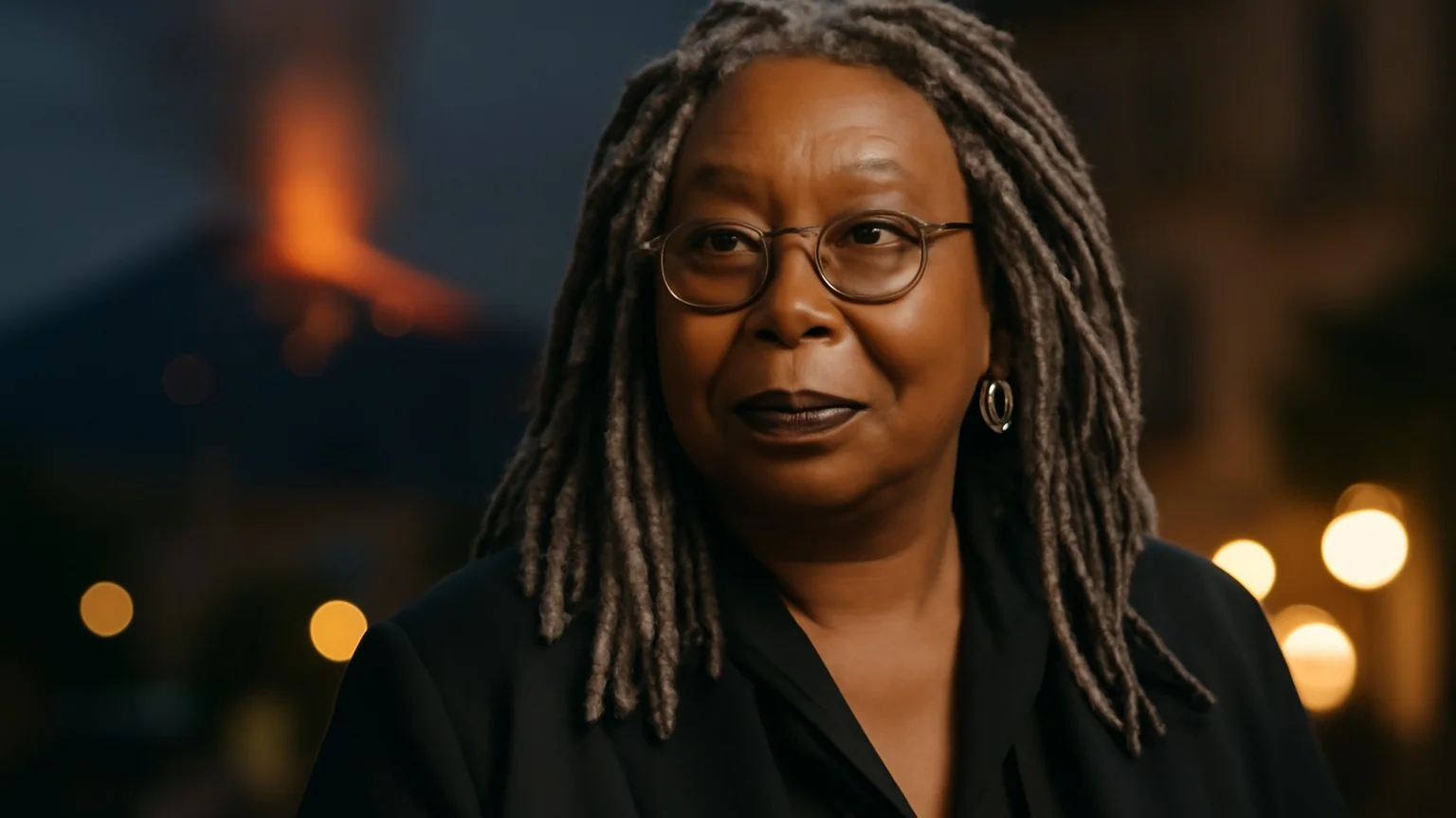 Whoopi Goldberg rămâne blocată în Sicilia după erupţia Muntelui Etna; lipsește de la „The View”