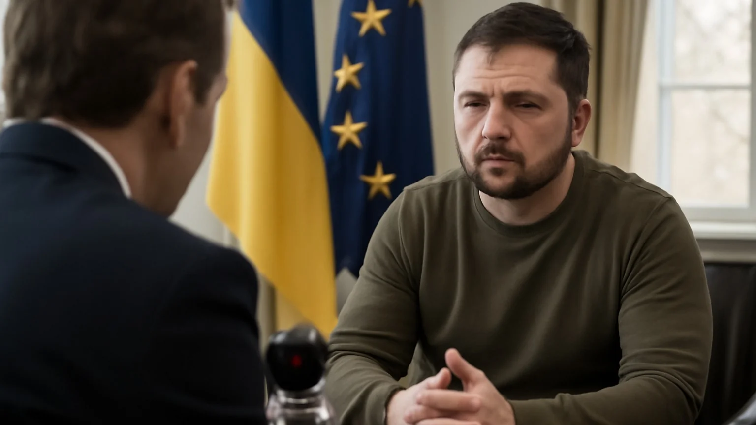 Zelenski (interviu France 2): avertisment că, dacă Ucraina nu oprește Rusia, ar putea urma o amenințare la adresa Europei